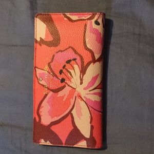 Authentic Kate Spade Pink Floral Wallet Staci Grant Street